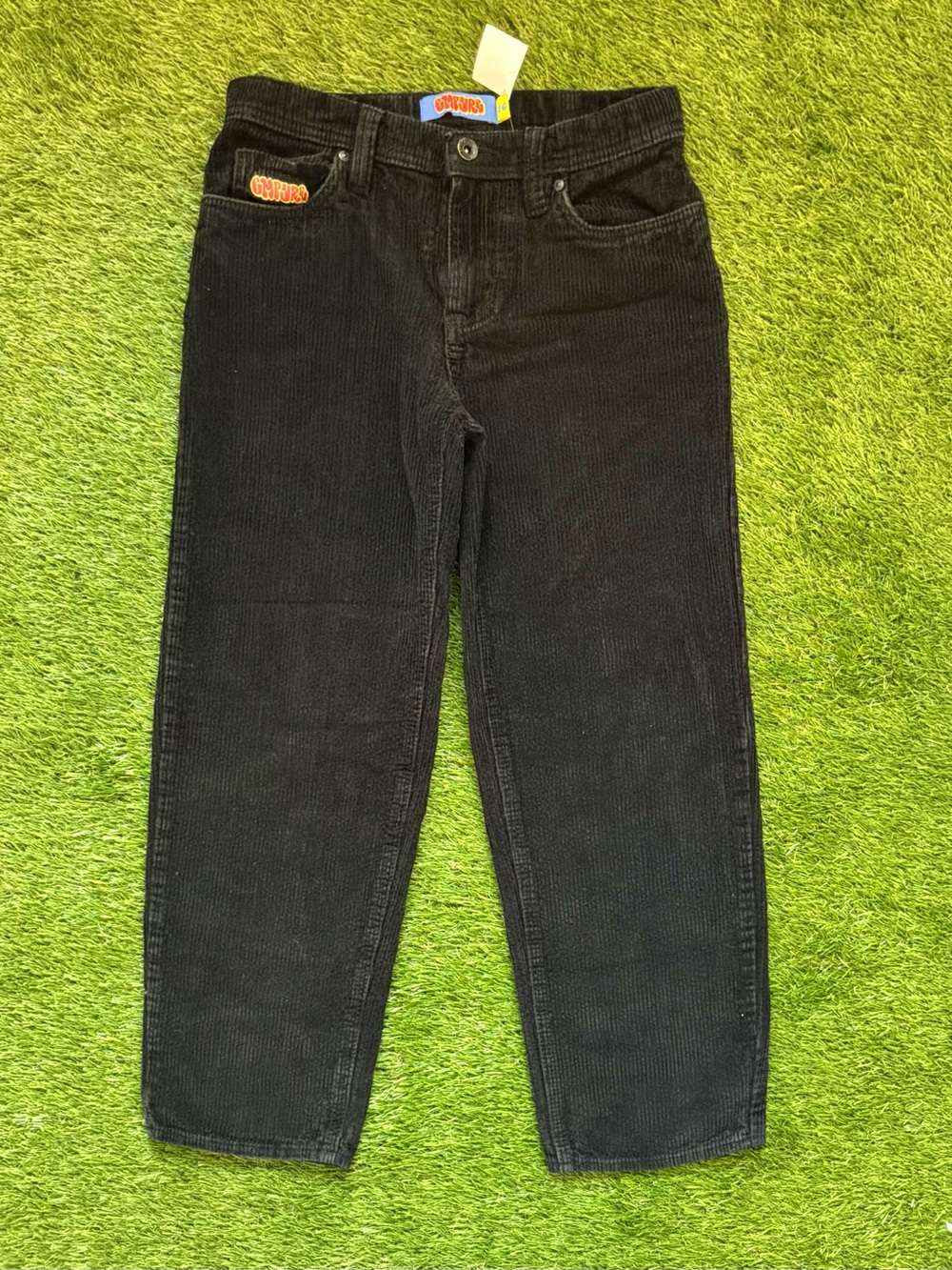 Empyre Black Corduroy Baggy Pants Size 26 - Picture 1 of 2